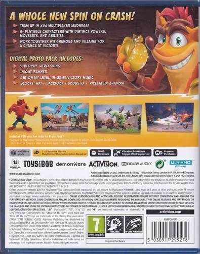 Crash Team Rumble - Deluxe Edition - PS5 (A Grade) (Genbrug)